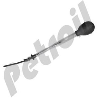 GTP-5909 Termo-Hidrometro para Combustible Gammon, Rango API 775-825  kg/m3 -20 a 65 C, L. 380mm, ASTM 303HL/304HL