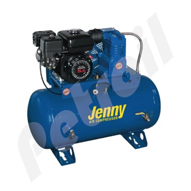 K5HGA-30T Compresor de Aire VehÃ­culo de Servicio Motor a Gasolina 5,5  Hp 8.6 CFM @ 100 psi 7.9 CFM @ 150 psi