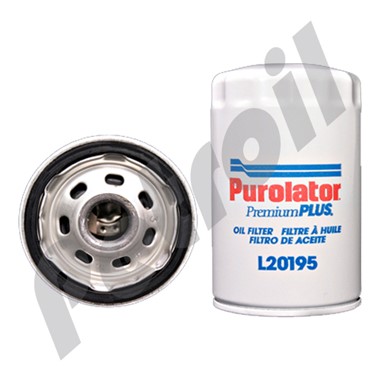 L20195 Filtro Aceite Purolator Roscado Ford E4FZ6731AB Koh 277233  1220680 ML3600 B243 P550400 LF3339 PH400 51516 PH3600 ML100