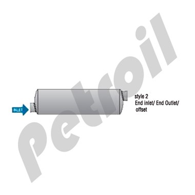 M120448 Donaldson Muffler (Silenciador)