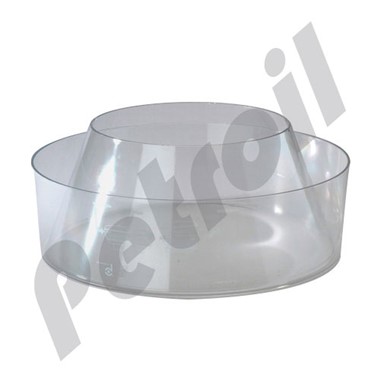 P158324 Vaso para Precleaner Donaldson 6" y 7"