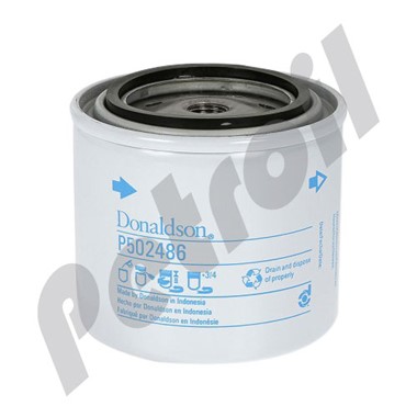 P502486 Filtro Combustible Sep Agua Donaldson Roscado New Holland  19305811 FS19504 BF1361