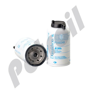 P550248 Filtro Separador Agua Donaldson c/purga Cummins 3903202  33472 FS1251 BF1226 WK842 PSC496 F3472