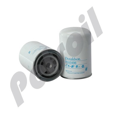 P550496 Donaldson Filtro Combustible Primario Roscado