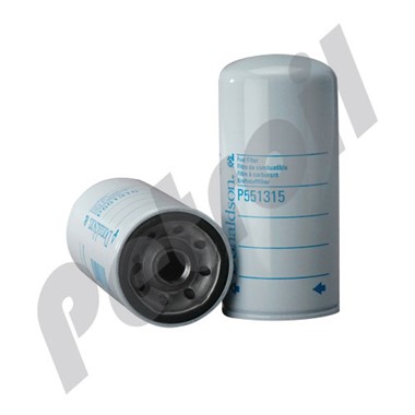 P551315 Filtro Donaldson Combustible Camion Kodiak, Motores  Caterpillar 1R0759 33377 BF7632 FF5321 BF7634 DBF5816 F3377 F3626 33626