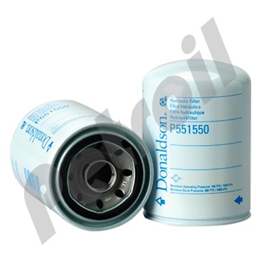 P551550 Donaldson Filtro Hidraulico Roscado BT8502 HF6500 51259  LFH4209