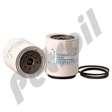 P551851 Donaldson Filtro Combustible Separador Agua Roscado