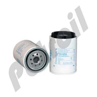 P551855 Donaldson Filtro Combustible Separador Agua Roscado