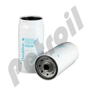 P553200 Filtro de Combustible. Sep Agua Donaldson Roscado Komatsu  6003113410 BF1357 33942