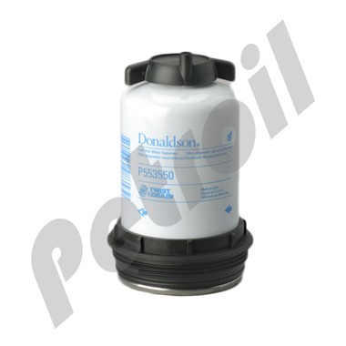 P553550 Donaldson Filtro Combustible/Separador de Agua Roscado