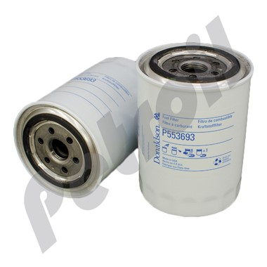 P553693 Donaldson Filtro Combustible Roscado Secundario