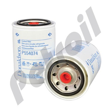 P554074 Filtro Donaldson Refrigerante Roscado Cummins 3315114 WF2074  24074 BW5074 BW5140