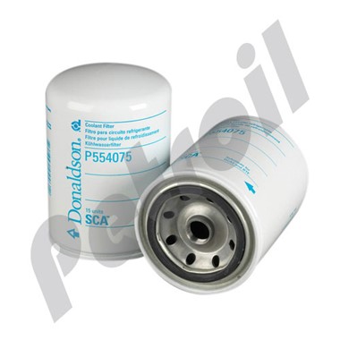 P554075 Filtro Refrigerante Donaldson Roscado PR3911 PR3753 24075  WF2075 PR3911