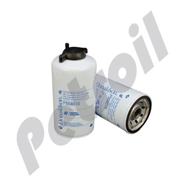 P558010 Filtro Combustible Donaldson Roscado Separador de Agua  DD/GMC 23512317 33418 FS19520 S3202 BF5813