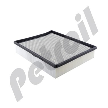 PA4113 Filtro Aire Baldwin tipo Panel Chevrolet C1500/3500 Tahoe  Avalanche Silverado 25313348 CA8756 42487 AF25757 A2487