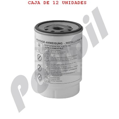 PF420-12 CAJA 12 Separador de Agua MANN Camiones Mercedes 2007 Atego  1725 2425 / 711 A9584770115 9794770015 FS420