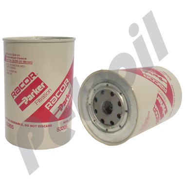 S3205 Elemento RACOR Filtro/sep (Usa Vaso) 30mic Mack 483GB444  BF1219 FS1219 33419
