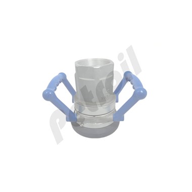 S415B1101 Conexion Antiderrame Combsutible Hembra Giratoria Aluminio    Sellos Viton 3" NPT Hembra MANN TEK