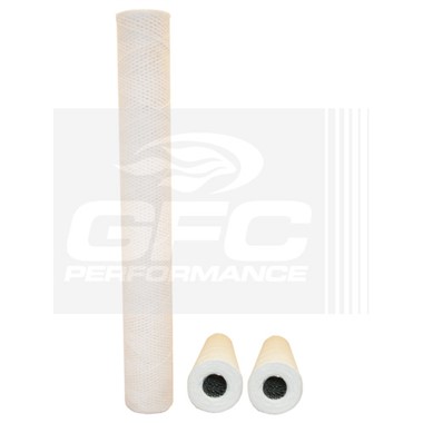 SP0543 Filtro GFC Saturn t/Cartucho Algodon FDA Trenzado 10mic Long  19 1/2" Acero EstaÃ±ado DOE Remplazo Cuno DCCFC2