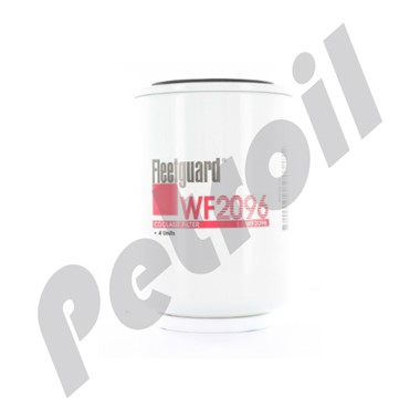 WF2096 Filtro Refrigerante Fleetguard Roscado Volvo 20532237 Buses  B12R Camiones FH BW5141 24196 BW5183 P552096