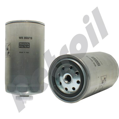 WK950/19 Filtro Combustible MANN Alta Efic. Multigrade Iveco Stralis  (Cursor 13) 2992662 BF1365