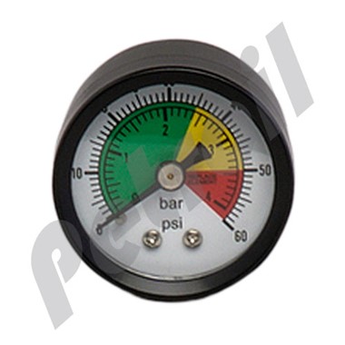X011075 X011075 Donaldson Engine & Vehicle (USA) PRESSURE GAUGE